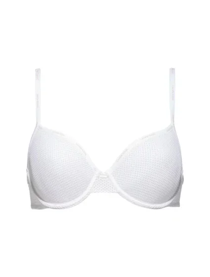 Dámská vyztužená podprsenka Lightly Lined Demi QF4630E - Calvin Klein