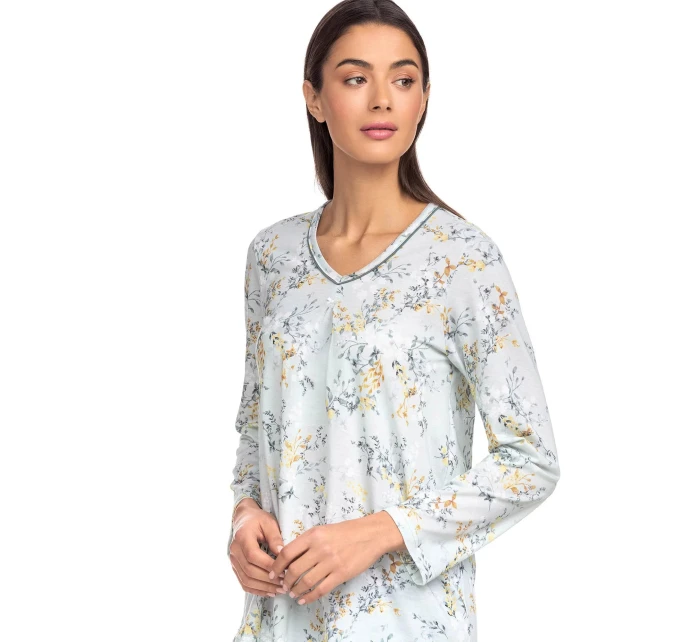 Klasické dámské pyžamo Tina  gray s model 16257670 - Vamp