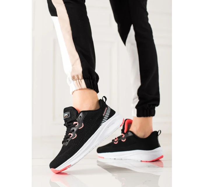 Originální tenisky černé dámské bez podpatku Originální tenisky černé dámské bez podpatku