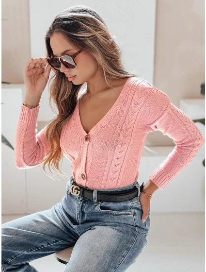 Dámský svetr pink Dstreet model 21967034 - FashionStreet