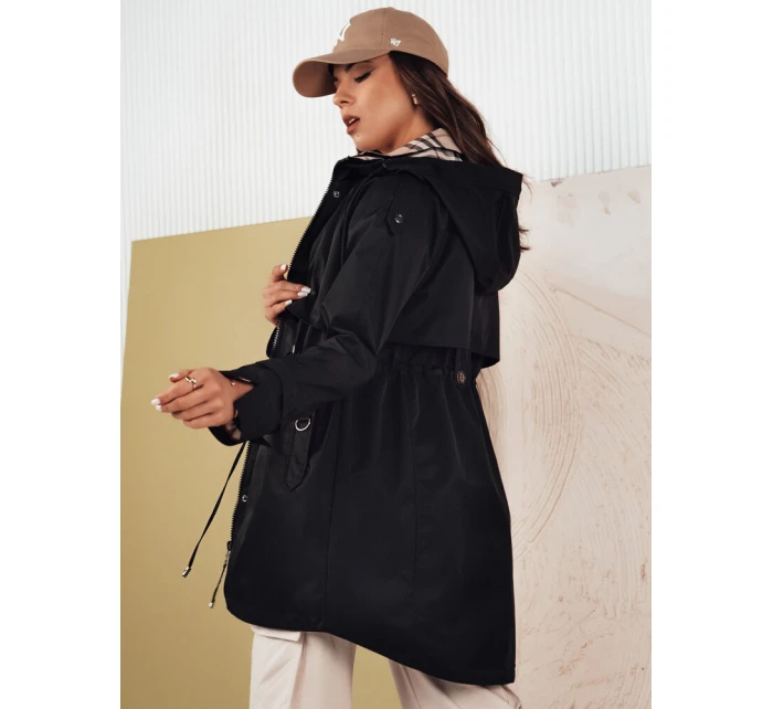 Dámská přechodná bunda parka černá Dstreet model 21975172 - FashionStreet