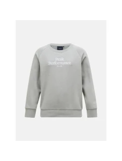 Peak Performance Jr Original Crew zelená mikina