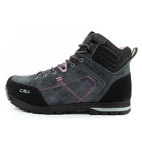 CMP Alcor dámské trekové boty kožené odolné nepromokavé kotníkové boty šedé dámské