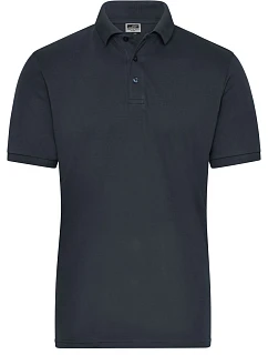 JN Pánské pracovní elastické bio polo Solid 02. carbon model 22531934 - Daiber