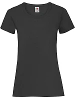 Fruit of the Loom Lady-Fit Valueweight T Dámské tričko 16.1372 black Fruit of the Loom Lady-Fit Valueweight T Dámské tričko 16.1372 black