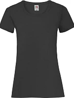 Fruit of the Loom Lady-Fit Valueweight T Dámské tričko 16.1372 black