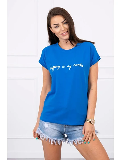 model 18744473 je moje kardio chrpová halenka - K-Fashion
