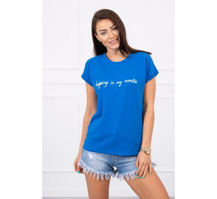 Nakupování je moje kardio chrpová halenka