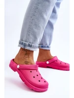 Dámské gumové Crocs Fuchsie model 21618582 - Boto