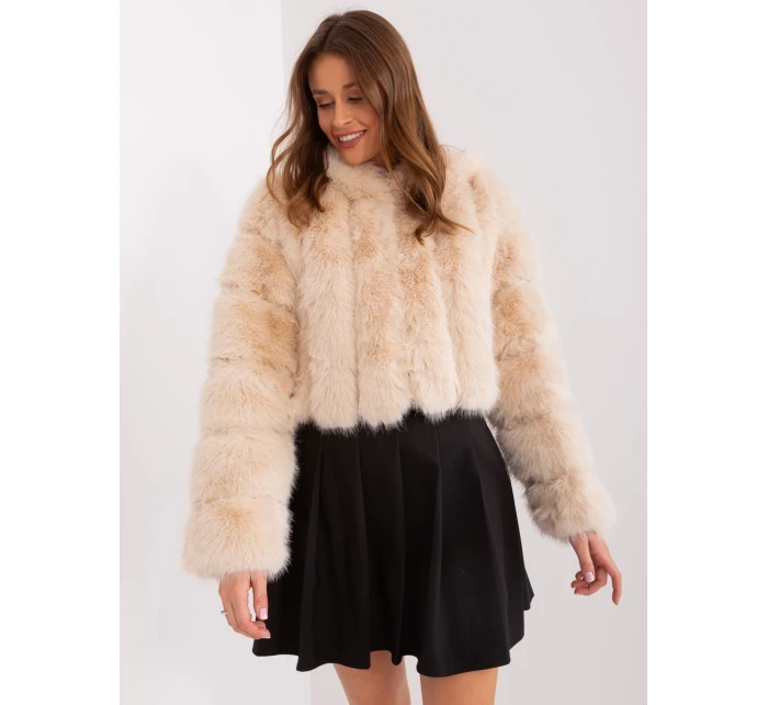 Kurtka AT KR model 19309700 beżowy - FPrice Kurtka AT KR model 19309700 beżowy - FPrice