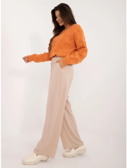 Spodnie LK SP model 20459100 beżowy - FPrice Spodnie LK SP model 20459100 beżowy - FPrice