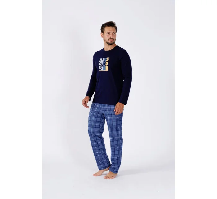 Pánské pyžamo ROY 1471 šedé - M-Max