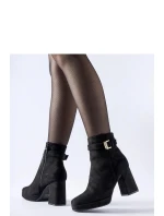 Boty na podpatku model 204724 Solea Boty na podpatku model 204724 Solea