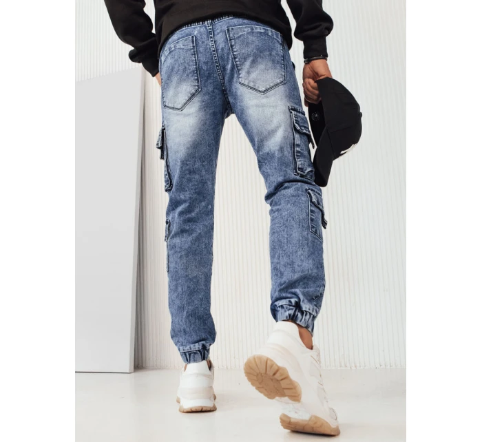 Pánské bojové kalhoty modré model 21974538 - Dstreet Pánské bojové kalhoty modré model 21974538 - Dstreet