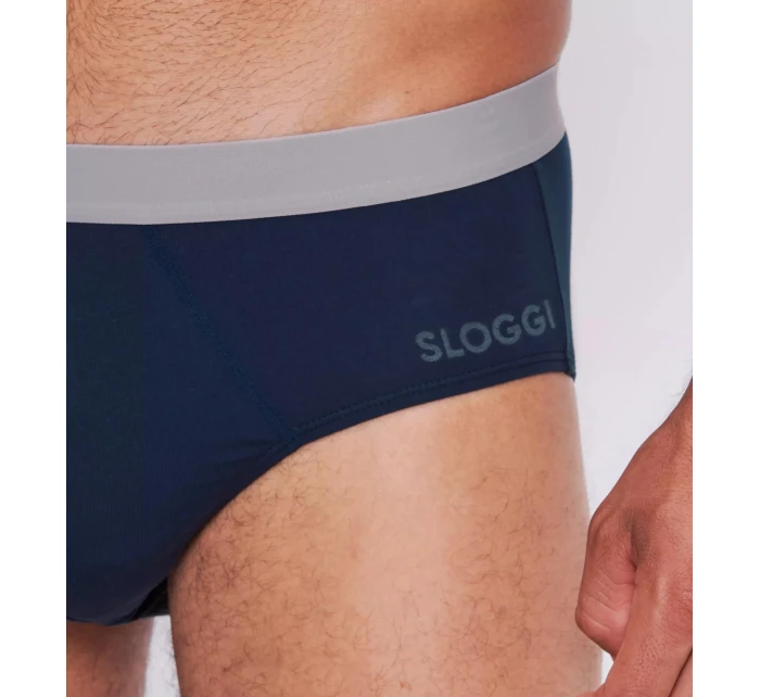 Pánské slipy GO ABC 2.0 Brief 2P - BLUE - modré 00RA - SLOGGI
