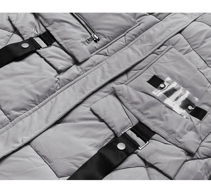 PUCHOWA KURTKA DAMSKA Z model 21244221 - Ann Gissy