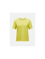 Dámské tričko PEAK PERFORMANCE W Wool-Blend Shortsleeve, žlutá barva