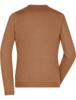Daiber JN 660 Dámský pletený cardigan s výstřihem do V 02.0660 camel Daiber JN 660 Dámský pletený cardigan s výstřihem do V 02.0660 camel