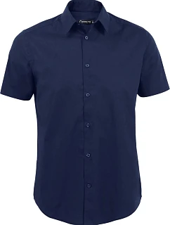 SOL'S Broadway Elastická košile s krátkým rukávem 25.7030 dark blue