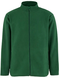 R Těžká fleecová bunda bottle green model 22461728 - Neutral