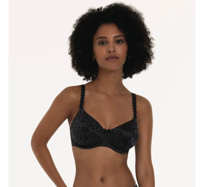 Joy podprsenka s výztuží . model 18778676 antracit - RosaFaia Joy podprsenka s výztuží . model 18778676 antracit - RosaFaia