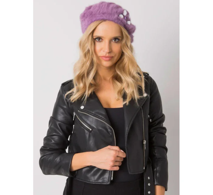 Dámská čepice AT CZ BF38834 1 fialová
