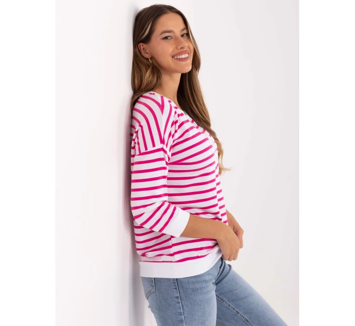 Bluzka RV BZ model 21319839 biało różowy - FPrice
