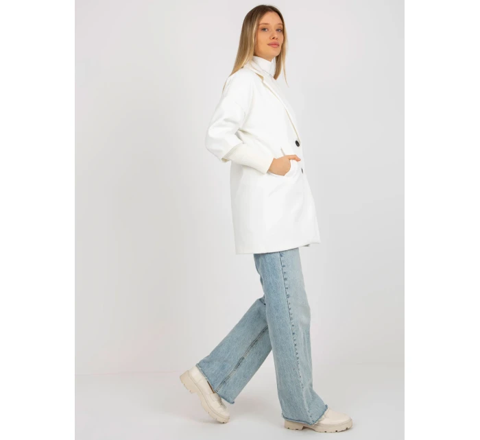 Dámský kabát TW CZ BI 2021799.51 ecru - FPrice