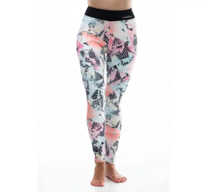 Dámské barevné legíny Amsterdam A6102 multicolor - Litex