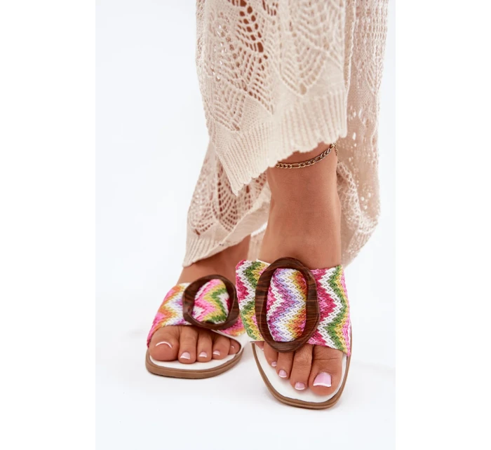 Pantofle model 214135 Step in style Pantofle model 214135 Step in style