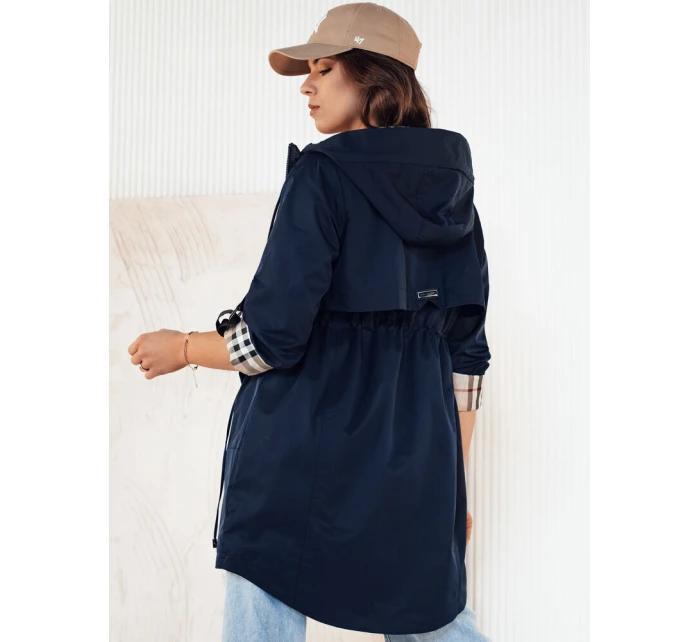 Dámská přechodná bunda parka navy blue Dstreet model 21974342 - FashionStreet