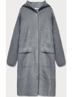 Šedý přehoz přes oblečení la s kapucí model 15834382 - S'WEST