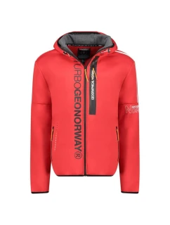 Geografické Norsko Freestyle DB 054 M WY9550H/GN-Red Mikina