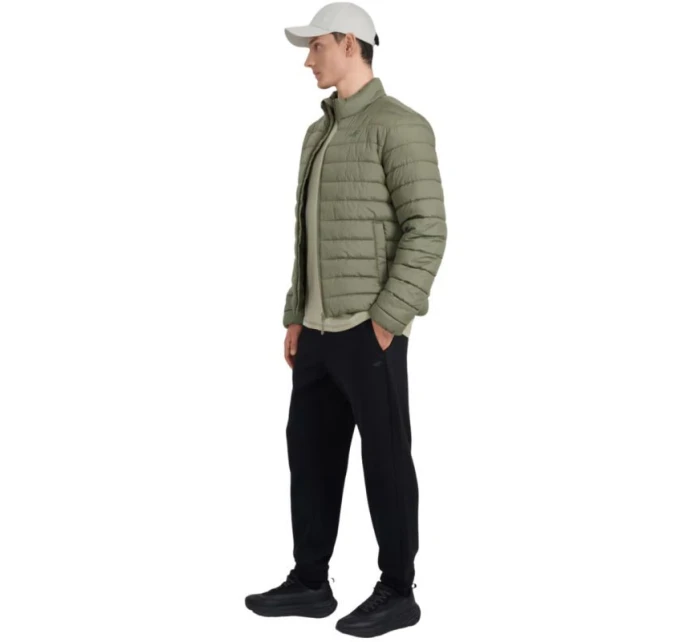 Pánská péřová bunda 4F M597 khaki 4FWAW25TDJAM597 43S pánské Pánská péřová bunda 4F M597 khaki 4FWAW25TDJAM597 43S pánské