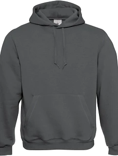 B&C Hooded Mikina s kapucí 01.0620 steel grey