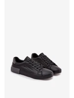 Pánské Tenisky Eko Kůže Big Star OO174019 Černé Pánské Tenisky Eko Kůže Big Star OO174019 Černé