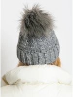 Dámská čepice AT CZ 1716501 šedá