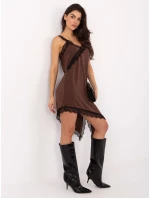 Sukienka MI SK model 21724632 brązowy - FPrice