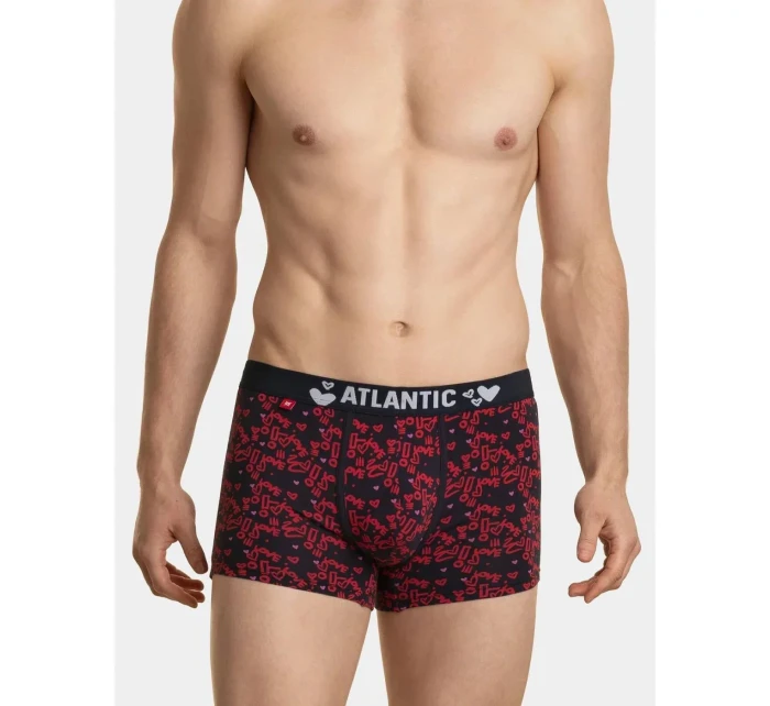 Pánské boxerky 2Pack model 20036051 modrá - Atlantic