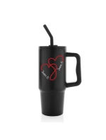 Termoska s barevným víčkem pro zamilované