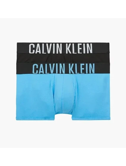 Trenýrky 2pack NB2602A 1SR - černá/modrá - Calvin Klein Trenýrky 2pack NB2602A 1SR - černá/modrá - Calvin Klein
