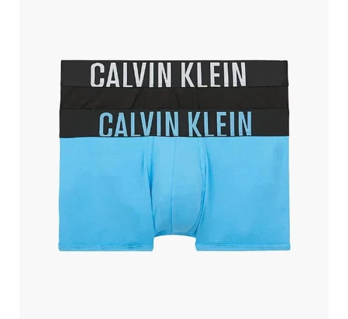 Trenýrky 2pack NB2602A 1SR - černá/modrá - Calvin Klein Trenýrky 2pack NB2602A 1SR - černá/modrá - Calvin Klein