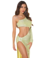 Dámské šaty 208031 zelené - Koucla