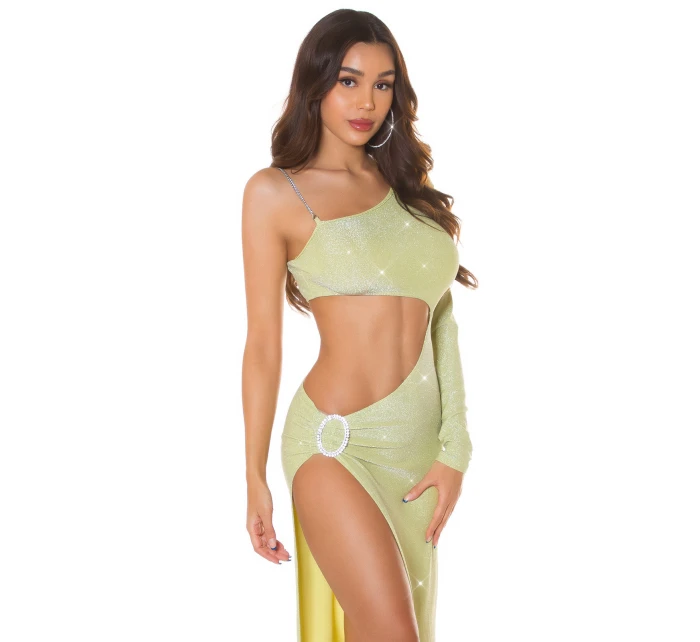 Dámské šaty 208031 zelené - Koucla