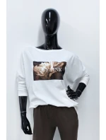 model 21378401 BLOUSE - OFF PINK