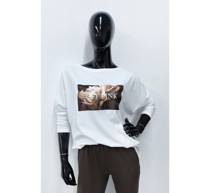 model 21378401 BLOUSE - OFF PINK