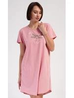 Dámské domácí šaty s krátkým rukávem model 21202723 - Vienetta