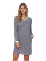 Noční košile model 21410805 grey plus - Doctornap Noční košile model 21410805 grey plus - Doctornap