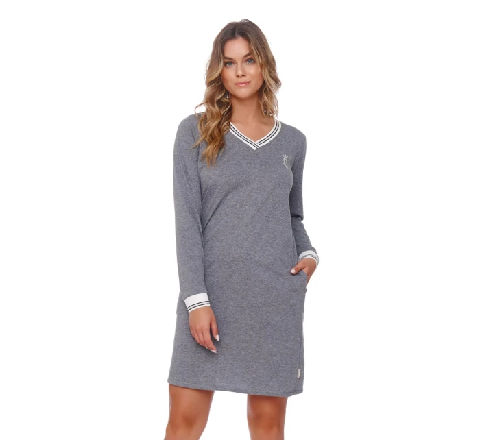 Noční košile model 21410805 grey plus - Doctornap Noční košile model 21410805 grey plus - Doctornap