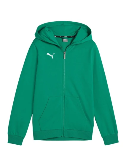 Dětská mikina teamGoal Casuals s kapucí zelená model 21720690 05 - Puma